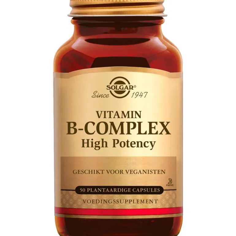 Solgar Vitamin B-complex High Potency 50 capsules
