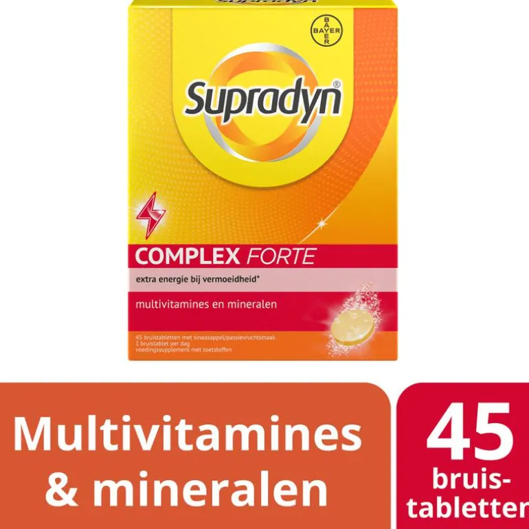 Supradyn Complex Forte Multivitamine Voor Extra Energie 45 Bruistabletten