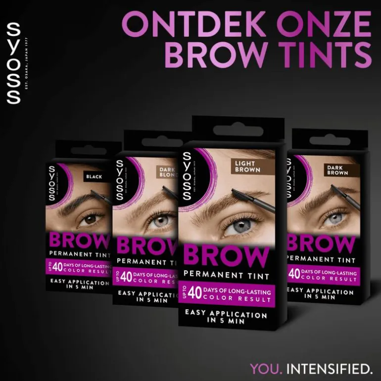 Syoss Browtint Wenkbrauw verf Lichtbruin