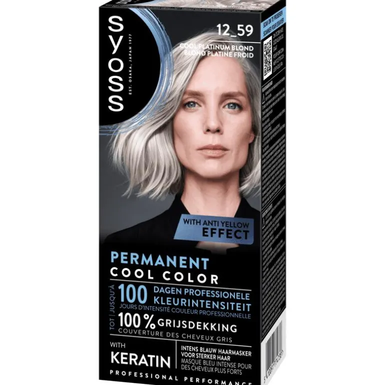 Syoss Haarverf 12-59 Cool Platinum Blond