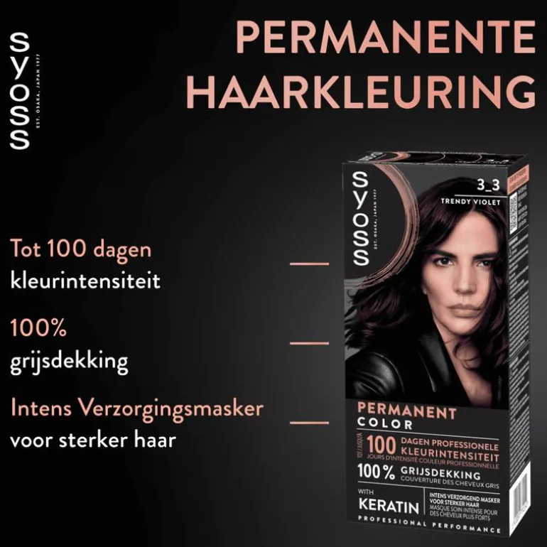 Syoss Haarverf 3-3 Trendy Violete