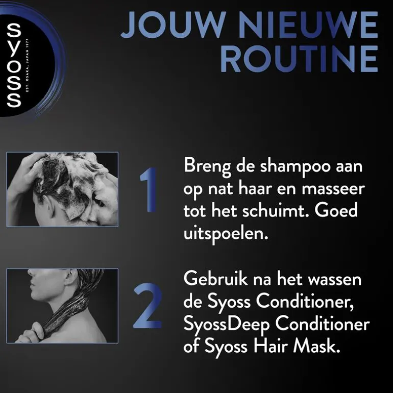 Syoss Intense Anti-Roos Shampoo 440 ML