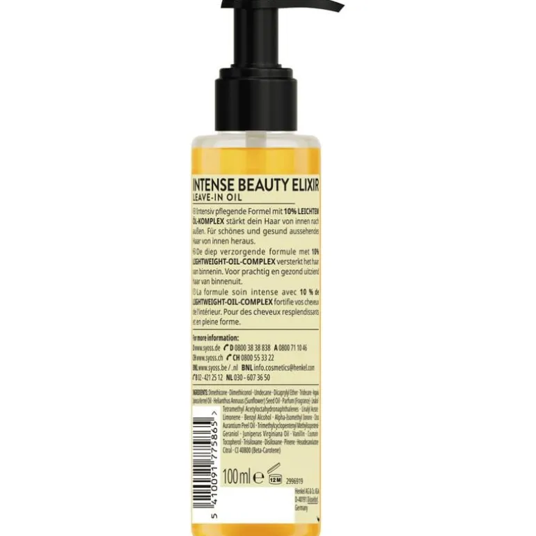 Syoss Intense Elixir Leave-in-Oil 100 ML