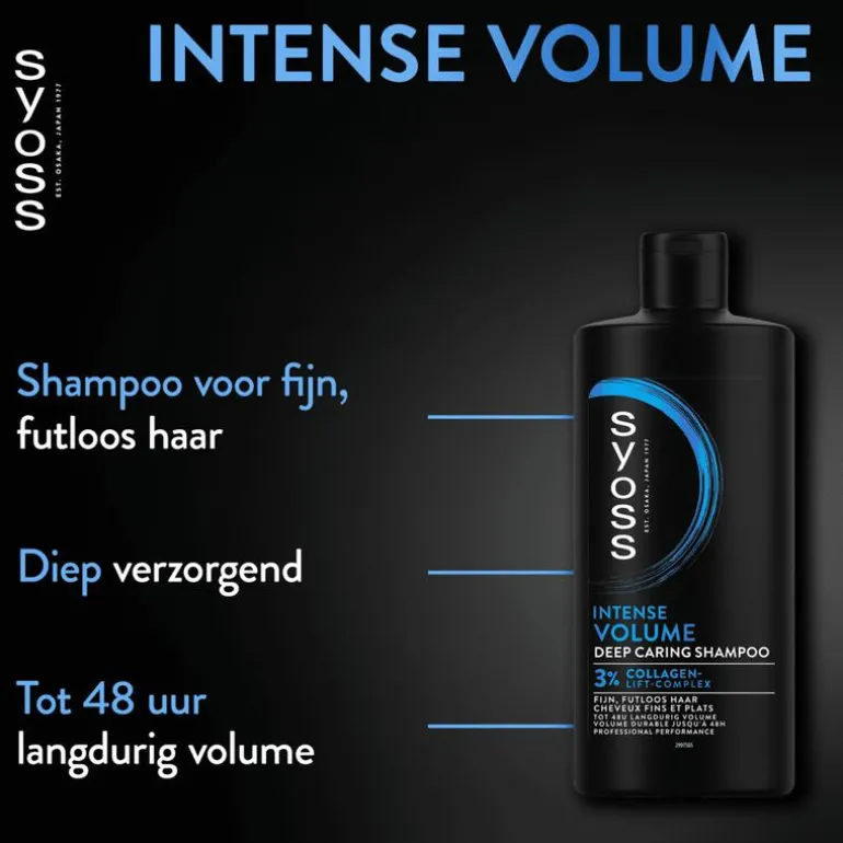 Syoss Intense Volume Shampoo 440 ML