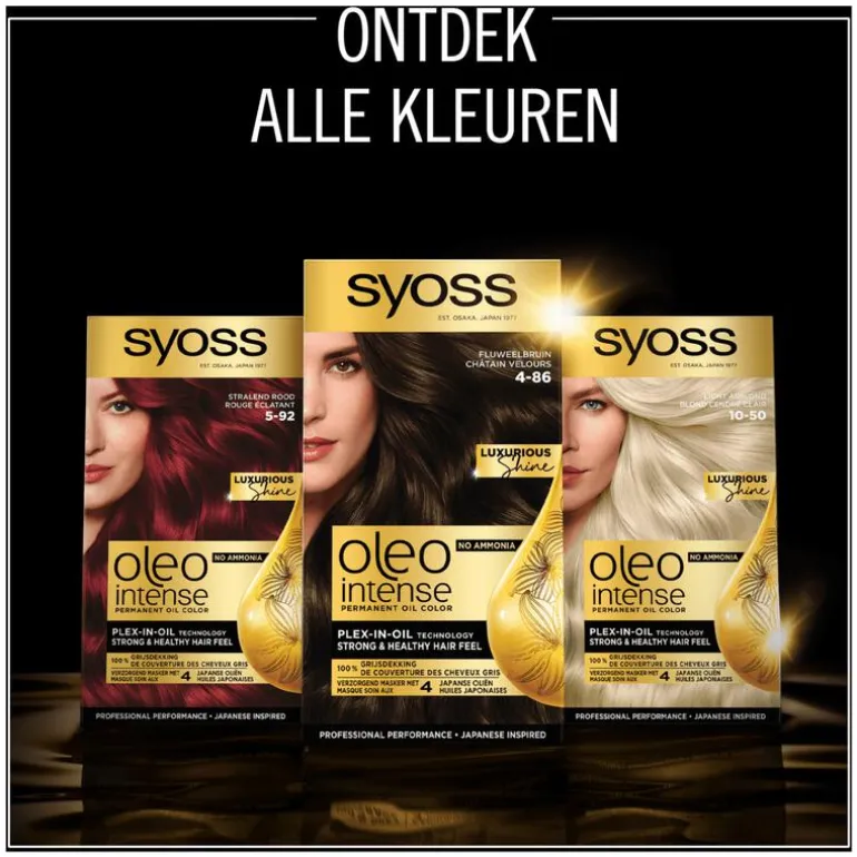 Syoss Oleo Intense 5-86 Lichtbruin/Châtain Clair