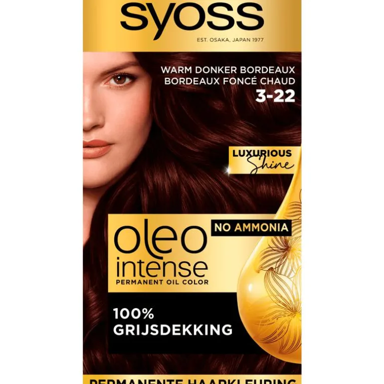 Syoss Oleo Intense 3-22 Midnight Bordeaux