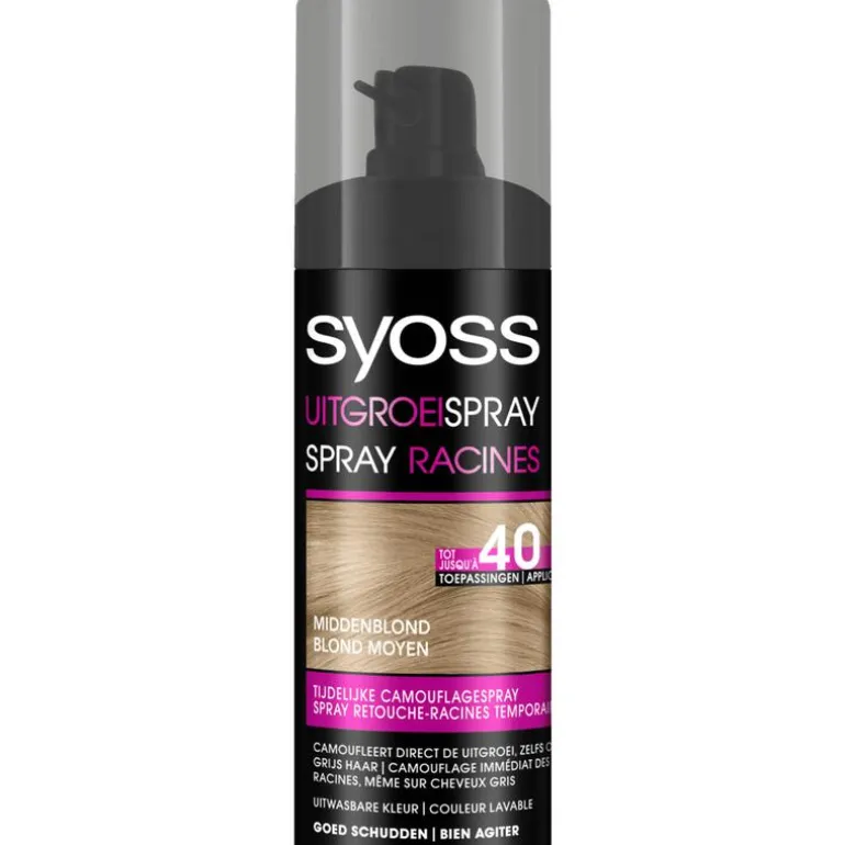 Syoss Uit Groeispray Middenblond