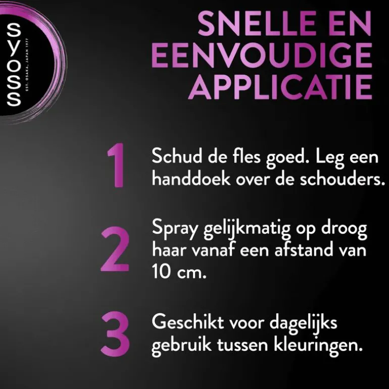 Syoss Uit Groeispray Middenblond
