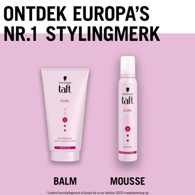 Taft Styling Curl Haarmousse 200 ML