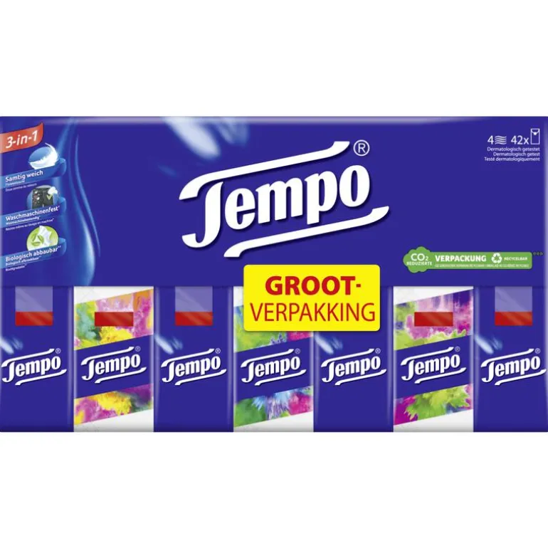 Tempo Zakdoeken 4-Laags