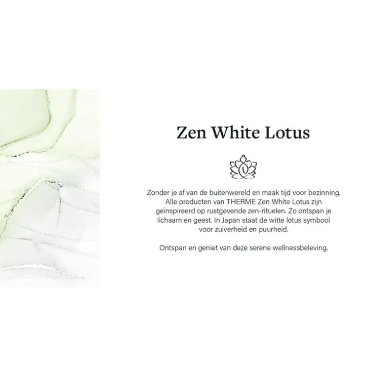 Therme Zen White Lotus Foaming Shower Gel 50ml