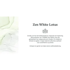 Therme Zen White Lotus Shower Scrub 200 ML