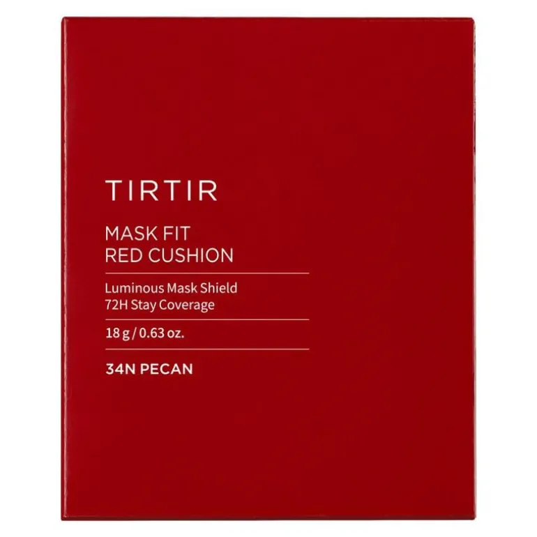 TirTir Mask Fit Red Cushion Foundation 34N Pecan