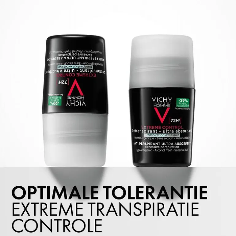 Vichy Homme Deodorant Roller 72U 50 ML
