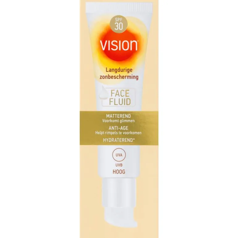 Vision Zonnebrand Face Fluid SPF30 50 ML