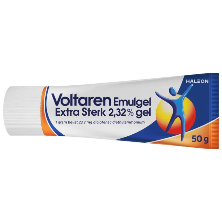 Voltaren Emulgel Extra Sterk 2,32% (diclofenac) 50gr bij Spier- of Gewrichtspijn