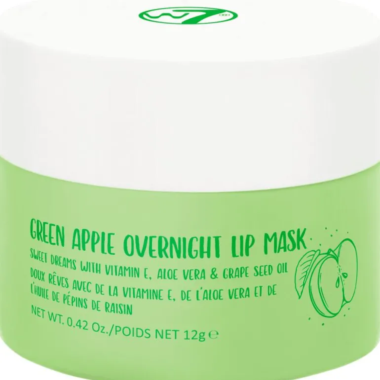 W7 Sweet Dreams Overnight Lip Mask Green Apple