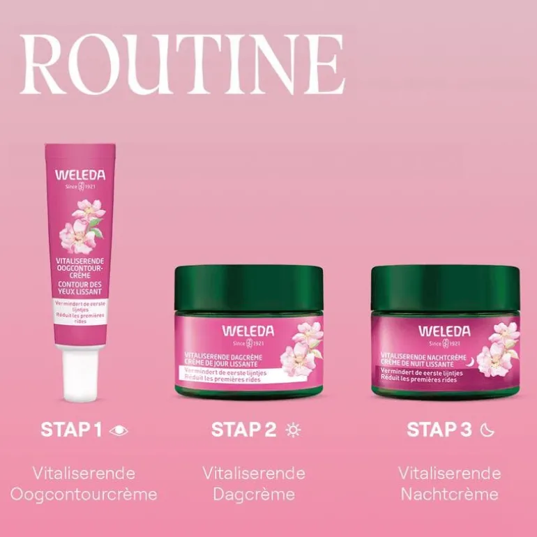 Weleda Wilde Rozen & Witte Thee Vitaliserende Oogcontourcrème 12 ML