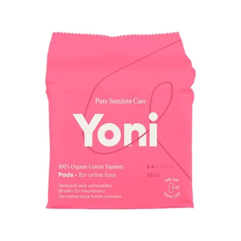 Yoni Verband Urineverlies Mini Bio Katoenen Toplaag 12 stuks