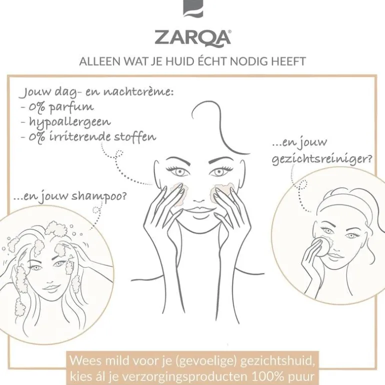 Zarqa Dry Skin Sensitive Cream 200 ML