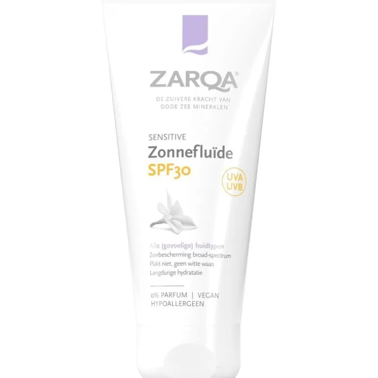 Zarqa Sensitive Zonnefluide SPF30 50 ML
