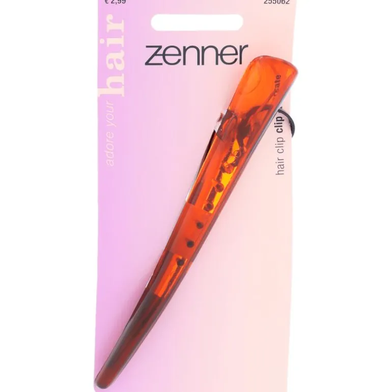 Zenner Snapclip groot bruin