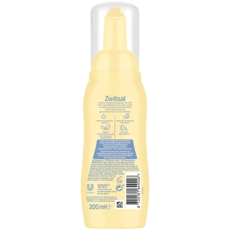Zwitsal Wasschuim 200 ML